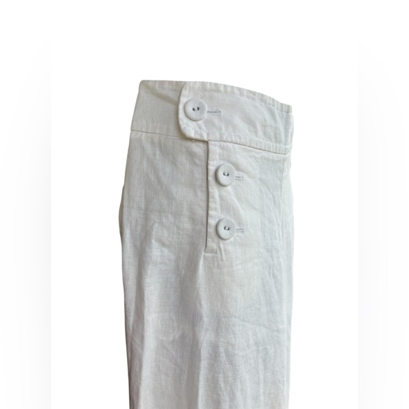Kenar womens wide leg linen cotton mix, pants size 8 liner shorts under Preloved - Picture 7 of 7